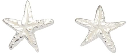 DUR Schmuck Ohrring, Ohrstecker kleiner SEESTERN Silber 925/- (S1481)