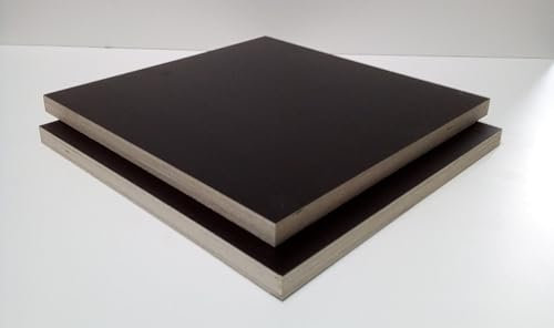 9mm starke Siebdruckplatten Multiplexplatten Holzplatten Bodenplatte. Sondermaße !… (40x40cm)