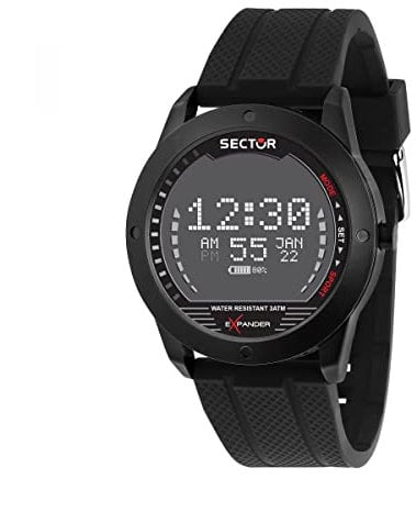 Sector No Limits Ex-43 Orologio Uomo, Digitale - 44mm
