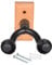 Chord | Secure Guitar Wall Hanger with Wooden Base Complete with handing Screws & plugs