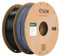 eSUN PLA+ Filament 1.75mm, PLA+HS Hochgeschwindigkeitsdruck 3D Drucker Filament Maßgenauigkeit +/- 0.03mm, 1KG Spule (2.2 LBS) Speedy PLA Plus Filament (Schwarz + Grau, 2KG)