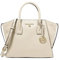 Michael Kors Borsa a tracolla XS Avril Satchel, crema, XS