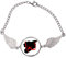 Armband mit asiatischem Zitat Hoffnung und Engelsflügeln, M, Metall