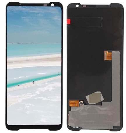 Lazmin112 Screen Replacement for ROG Gaming Phone 3, Cell Phone Digitizer Screen Touch Assembly Replacement, with Repair Tools, Phone Touch Digitizer Screen