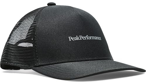 Peak Performance Unisex Trucker Cap, Black, ONE Size