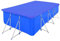 Casa & Giardino,Mobili-Piscina Copertura PE Rettangolare 90 gr/mq 400x207 cm