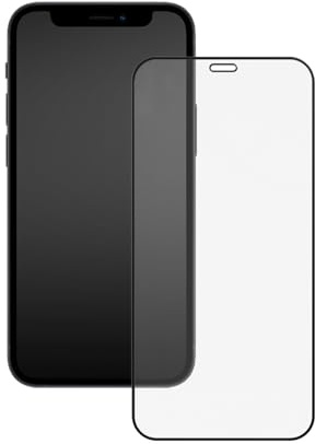 RhinoShield Panzerglas für iPhone 12 Mini | 9H-Härte, hohe Transparenz, stoß- und kratzfest, Blaulichtfilter, Montagewerkzeug inklusive, Displayschutzfolie