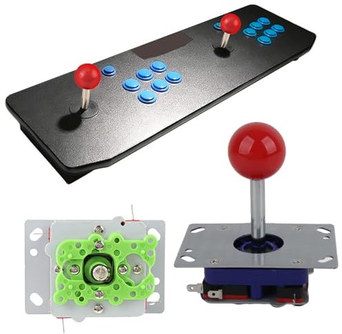HERCHR 1PCS Arcades Joystick Classic -Wettbewerb, 2/4/8 Wege Arcades Game Machine Joystick High Precision Gaming Control für Arcades Game Machine Cabinet