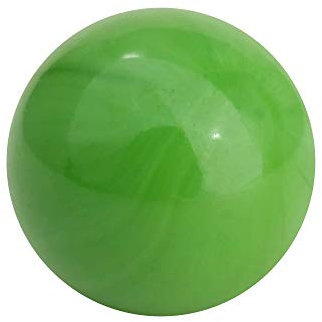 mesbilles MeineMurmeln - 20 Kleine Murmeln Grüne Perle GlasMurmeln 14 mm