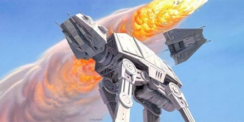 Komar WTD DX10-053 Star Wars Classic RMQ Hoth Battle AT Papier peint photo non tissé Multicolore 500 x 250 cm Largeur de la bande 50 cm