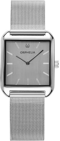 Orphelia Damen Analog Uhr Olivia mit Edelstahl Armband Silber
