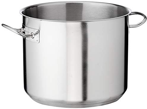 LACOR 8414271039867 Olla Baja con Tapa, 32 cm, Stainless Steel