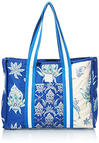 Desigual Womens Fabric Shopping Bag, Blue
