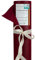 Sensalux Tischdeckenrolle, Standard 100 by Oeko-TEX, abwaschbar, 1,18m x 10m, Tischtuch, Tischwäsche, stoffähnliches Vlies, Bordeaux