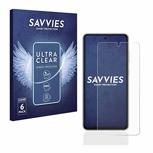 savvies Protection Ecran pour Samsung Galaxy S21 FE 5G 6 Pièces - Film Protection Ultra Clair