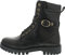 Tommy Hilfiger Stivali Bassi Donna Buckle Lace Up Stivaletti, Nero (Black), 36 EU