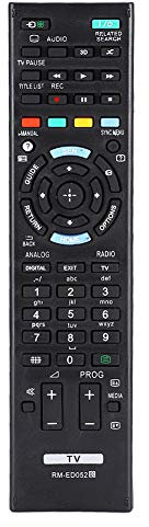 ciciglow Mando a Distancia Universal de TV para Mando a Distancia de TV de Repuesto para RM-ED052 RM-ED050 RM-ED053 RM-ED060