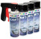 Lackspray Spraydose Sprühlack Cars Dupli Color 706875 schwarz metallic 4 X 400 ml mit Pistolengriff