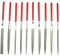 Grobet Diamant-Nadelfeile 10er Set