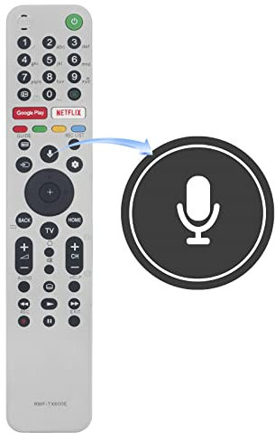 Nuovo RMF-TX600E Telecomando di ricambio - VINABTY RMFTX600E Bravia TV Telecomando per SONY Bravia TV Smart TV RMF-TX600E RMF TX600E RMFTX600E KD-55XG9505 XG95 AG9 series Remote Controller