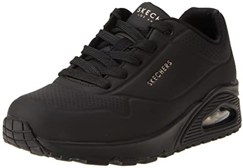 Skechers Damen UNO Stand On Air Sneaker, Weiß, 38.5 EU Weit