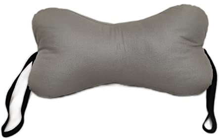 TAKIMED Lesekissen in Knochenform, Nackenkissen, Autokissen, Kissen für Bürostuhl, Nackenkissen, TV-Kissen, Mehrzweckkissen, italienisches Produkt.