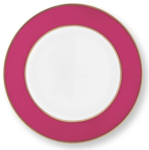 PIP STUDIO 51001353 Chique Frühstücksteller gold-pink 23 cm (1 Stück)