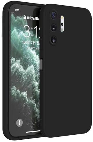 Topme Cover per Samsung Galaxy Note10+ / Samsung Note 10 Plus (6.8 Inches) Custodia Case, Protezione Della Pelle Della Custodia in Silicone Tpu - Nero