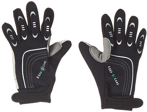 Aqualung Tauchhandschuhe Admiral II, 2 mm Stärke, Schwarz/Weiß