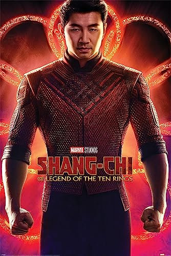 Laminiertes Maxi-Poster Shang-Chi und die Legende der zehn Ringe (Flex)