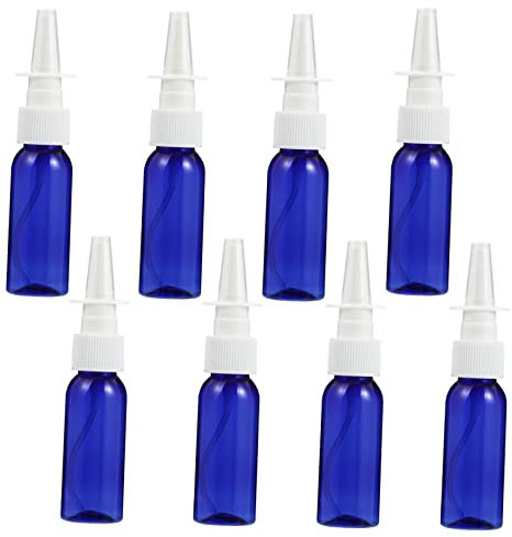 VINTORKY Bouteilles De Voyage 30ml En PET 8Pcs Flacons Portables Pour Lotion Et Cosmétique Avec Embout Bouteilles Vides Rechargeables Pour Soins De Peau Et Parfum