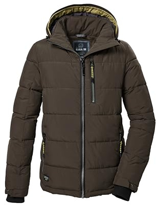 G.I.G.A. DX Herren Steppjacke/Funktionsjacke mit abzippbarer Kapuze GW 27 MN QLTD JCKT, olive brown, S, 41870-000
