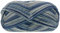 LANA GROSSA Meilenweit 100 Denim Mix | Sockenklassiker, bedruckt und waschmaschinenfest | Handstrickgarn aus 75% Schurwolle & 25% Polyamid | 100g Wolle, Stricken & Häkeln | 420m Garn FB 9637