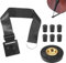 8st Cello Zubehör, Stachelanker Cello Stopper Gurt Rutschfester Rock-Stop Gummi Stachelspitze Ablage Bodenschoner Geschenke für Cellospieler Cellisten Übungsauftritte