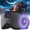 LC-dolida Sleep Mask Headphones Bluetooth Sleep Mask,Soft Eye Mask Headphones for Sleeping Relaxation -100% Blackout Sleep Masks with Headphones for Travel/Meditation/Yoga,Unisex Gifts for Men Women