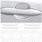 LIUIN 8Pcs Adesivi Trasparenti AntiGraffio per La Maniglia della Porta Dell'auto per VW Golf 7/Vll Variant/Kombi (Typ AU ab 2013), Pellicola Protettiva per Maniglia Portiera Auto