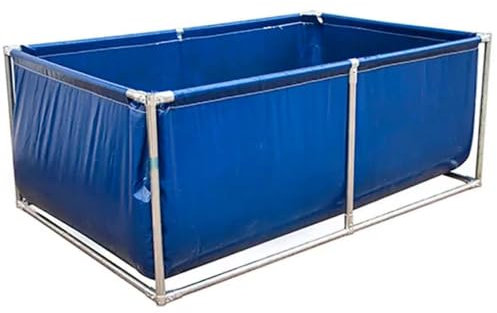 Générique Piscine Hors Sol Portable, réservoir d'eau Pliable en Toile 300 x 200 x 60 cm, idéale pour Bassin à Poissons, arrosage du Jardin et activités de Plein air.