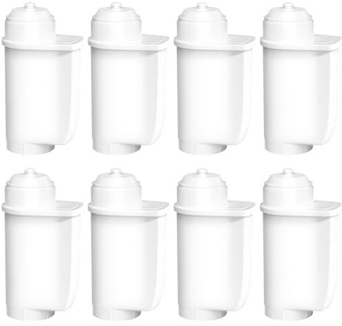 8 Stück Ersatzwasserfilter für Siemens® EQ Series, EQ5 EQ6 EQ7 EQ9 S500 | S700 S900 EQ500, Wasserfilter für Brita® Intenza 575491, Bosch® TCZ7003, TCZ7033, NSF-zertifizierter