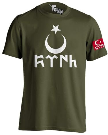 Göktürk Türk T-Shirt Bozkurt Ayyildiz Tshirt