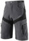 BERGRISAR MTB Hose Herren Kurz Fahrradhose Radlerhose Loose-fit mit 6 Tachen, Atmungsaktiv & Wasserabweisend 1806BG - Grau - Mittel