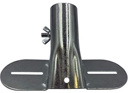 Heavy Duty Metal Broom Brush Handle Bracket With Adjustable Brace Diameter to Support Fixed Push Broom Handles (1)