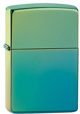 Zippo High Polish Teal Pocket Lighter, One Size