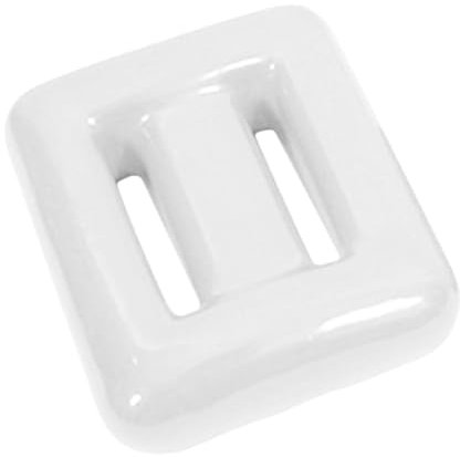 lopituwe 500g Diving Weights Anti-slip Safe Snorkeling Counterweight Swimming Portable Water Sports Gadgets Equipment Accessory, White