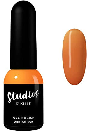 DIDIER LAB Didier Lab – Premium-Gel-Nagellackstudios – Tropical Sun – Gel-Nagellack – Nail Art – Langanhaltender Hochglanz – Einfach aufzutragen – Gel-Nägel – Reichhaltiges Pigment – UV/LED – Absplitt