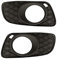 PRASCO ME3052133 + ME3052134 COPPIA GRIGLIE PARAURTI FENDINEBBIA ANTERIORE DESTRA E SINISTRA SMART FORTWO 2007-2012