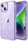 JETech Glitter Case for iPhone 14 6.1-Inch, Bling Sparkle Shockproof Phone Bumper Cover, Cute Sparkly for Women and Girls (Light Purple)