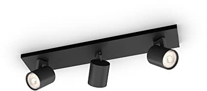 Signify Philips myLiving Spot Runner 3flg. 3x20W schwarz exkl. LM