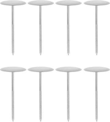 10PCS 3.2cm Stainless Steel Decorating Nails Cake Flower Nail Trays Holder Nail Flowers Making Tools Baking Heating Core Cake Flower Needles Baking Decor Tool Accessories