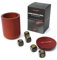 Iron & Glory | 5 Dice Set With Dice Roller | 6 Sided Liars Poker Dice Set | Wooden Dice Storage | Dice Games | Board Game Accessories | Casino Dice Game | 5 Set Of Dice & Dice Cup Shaker | Gaming Dice
