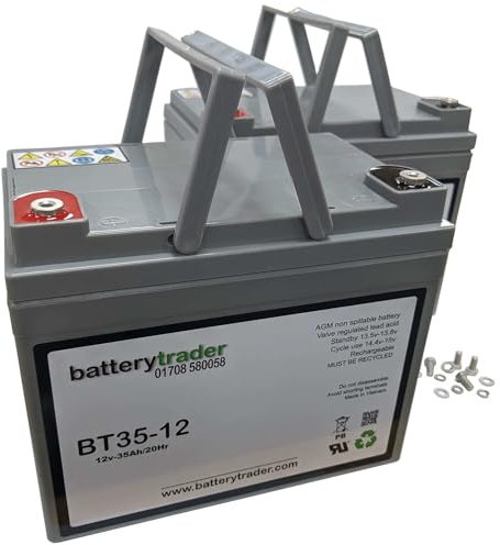 BatteryTrader® battery compatible with Invacare TDX Spree Mobility Wheelchair replacement batteries